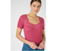 Damart - T-shirt manches courtes Douceur soyeuse Thermolactyl - Framboise 38/40