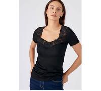 Damart - T-shirt manches courtes Douceur soyeuse Thermolactyl - Noir 46/48