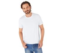 Damart - T-Shirt Manches Courtes thermorégulant Evolutyl Homme Blanc Taille XL (110-117)