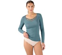 Damart - T-Shirt Manches Longues Fine côte Guipure Thermolactyl