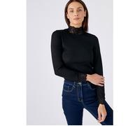 Damart - T-shirt manches longues fine côte Thermolactyl - Noir 54/56