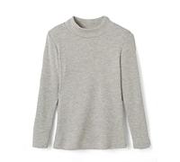 Damart - T-Shirt Thermolactyl Col Montant, Côtes Molletonnées, Enfant, Gris Chiné, 4ANS, Manches Longues