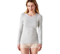 Damart T-Shirt Thermolactyl Col Rond, Côtes Molletonnées Haut Thermique Femme (Lot de 1)