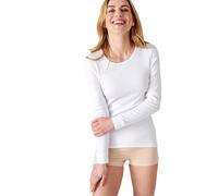 Damart T-Shirt Thermolactyl Col Rond, Côtes Molletonnées Haut Thermique Femme (Lot de 1)