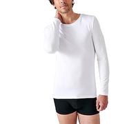 Damart - T-Shirt Thermolactyl Manches Longues, Double Face, Homme, Blanc, Taille XL