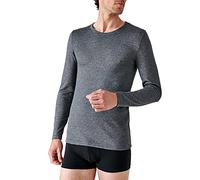 Damart - T-Shirt Thermolactyl Manches Longues Double Face Homme Gris Taille S (86-93)
