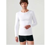 Damart - T-shirt Thermolactyl manches longues maille interlock - Blanc XL