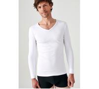 Damart - T-shirt Thermolactyl manches longues maille interlock - Blanc XS
