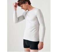 Damart - T-shirt Thermolactyl manches longues maille interlock - Gris Chiné L