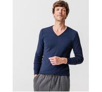 Damart - T-shirt Thermolactyl manches longues maille interlock - Marine L