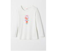 Damart - T-shirt Thermolactyl mixte enfant sérigraphiés - Marelle Blanc 12 ans