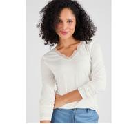 Damart - T-shirt Thermol'love dentelle - Blanc Cassé 34/36