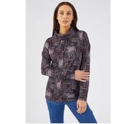 Damart - Tee-shirt col montant maille chaude manches longues - Noir Graphique 38/40