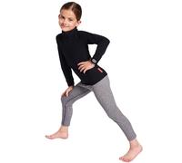 Damart - Tee-Shirt Col Roulé Comfort Thermique Thermolactyl 5 Enfant Enfant Noir Taille 10ans