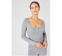 Damart - Tee-shirt en maille pointelle Raymond - Rouje x Damart - Gris Chiné Foncé 34