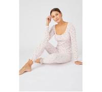 Damart - Tee-shirt en maille pointelle Raymond - Rouje x Damart - Rose Floral 40