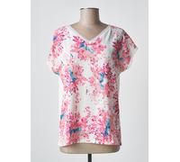 damart tee-shirts et débardeurs femme de couleur blanc