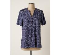 damart tee-shirts et débardeurs femme de couleur bleu