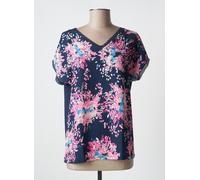 damart tee-shirts et débardeurs femme de couleur bleu 38