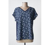 damart tee-shirts et débardeurs femme de couleur bleu 42