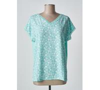 damart tee-shirts et débardeurs femme de couleur vert