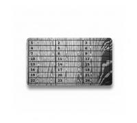 Damascus Steel Seed Phase Carte en métal de 24 mots pour Bitcoin et Crypto, accessoire de portefeuille de qualité supérieure fabriqué à la main, cadeau EDC compatible avec Trezor, Ledger, OneKey, et