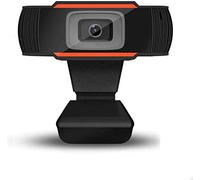 DAMBROFIL Webcam 720P HD avec microphone stéréo USB Caméra Web PC pour chat vidéo et enregistrement compatible avec Windows Mac et Android