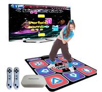 Damcoola Tapis de Danse pour Enfants et Adultes, Dance Mat Musical pour TV, Dance Mat pour Exercices et Jeux, Dance Mat pour garçons et Filles de 3 Ans et Plus, Rouge.