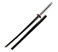 damdos Accessoire pour Halloween pour Demon of Slayer Cosplay Épée Mousse PU 80 cm Tomioka Giyuu Kamado Tanjirou Épée Cadeaux de Noël Anniversaire (Tomioka Giyuu)