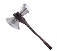 damdos Accessoires de Cosplay d'halloween pour Odinson Stormbreaker Hache Mjolnir Mythologie Nordique Haches de Thor Cosplay Jeu de rôle Arme Cadeaux d'anniversaire