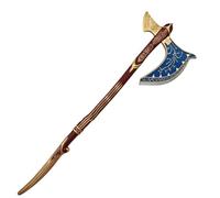 Damdos Accessoires de Cosplay Halloween 94 cm Hache de Guerre Divine Cosplay Hache de Viking en Mousse Leviathan Axe de Kratos Arme Cadeaux d'anniversaire Hache de Guerre Divine