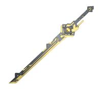 damdos Épée de Sommet pour Halloween - 101,6 cm - Épée Sculptante - Lames - Accessoire de Cosplay - Cadeau d'anniversaire - Jaune, Jaune, 102 cm