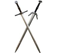 Damdos Halloween Prop Sword Cosplay Jewel Sword Double Beast 1:1 Role Play Birthdays Gift (2PCS Sets)