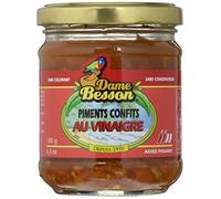 Dame Besson - Piments Confits au Vinaigre - 180 g