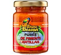 Dame Besson Purée De Piments - Saveurs Épicées d'Europe et Méditerranée, 90g - Pour une cuisine pleine de goût - Le Lot De 3