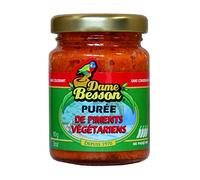 Dame Besson Purée de Piments végétariens 3x90g - Lot de 3x90g