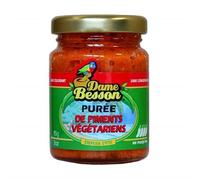 Dame Besson Purée de Piments végétariens 90g (à l'unité)
