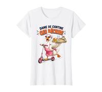 Dame De Cantine Qui Déchire Cadeau Restauration Scolaire T-Shirt