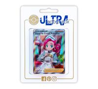 Dame Du Centre Pokémon 185 185 Dresseur Full Art - Ultraboost X Epée Et Bouclier 4 Voltage Éclatant - Coffret De 10 Cartes Pokémon Françaises