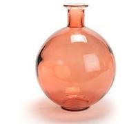 Vase en verre recyclé - AMADEUS - Dame Jeanne - 34L - Rose - 40 cm de diamètre - 56 cm de hauteur