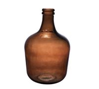 Dame Jeanne Ambre 12 l en verre recyclé - Table Passion