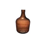Table Passion Dame-Jeanne Ambre 34 l en verre recyclé