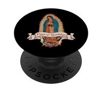 Dame Vierge de Guadalupe Vierge Marie Virgen De Guadalupe PopSockets PopGrip Interchangeable