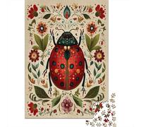 Damebugs Cadeau Unique Décoration Intérieure WildFleurs and Green Leaves Jeu ÉduChatif Challenge Toy Adultes & Enfants des 14 Ans 70x50cm/1000pcs