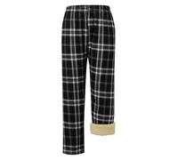 Damen Hose Größe Größe Damen Winter Fleecehose Gefütterte Jogginghose Active Running Jogger Hose Sommer Hosen (Black, One Size)