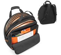 Damero Housse pour cymbales de 22 Pouces, étui rembourré pour cymbales avec séparateur et poignée pour Transporter des cymbales et Accessoires
