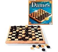 Dames bois tradition - jeu de société - SCHMIDT AND SPIELE