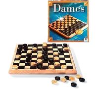Dames bois tradition - jeu de société - SCHMIDT AND SPIELE