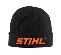 dames chapeaux d’hiver chapeau thermique hommes STIHLs Logo Beanie Hats Street Y2K Caps Unisexe Adulte Extérieur Tricot Hat Automne Design Thermique Élastique Bonnet Chapeau cadeaux pour les couples