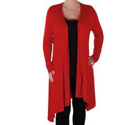 Dames Désinvolte Cascade Cardigan Femmes Haussement D'Épaules Ouvert Cardigan